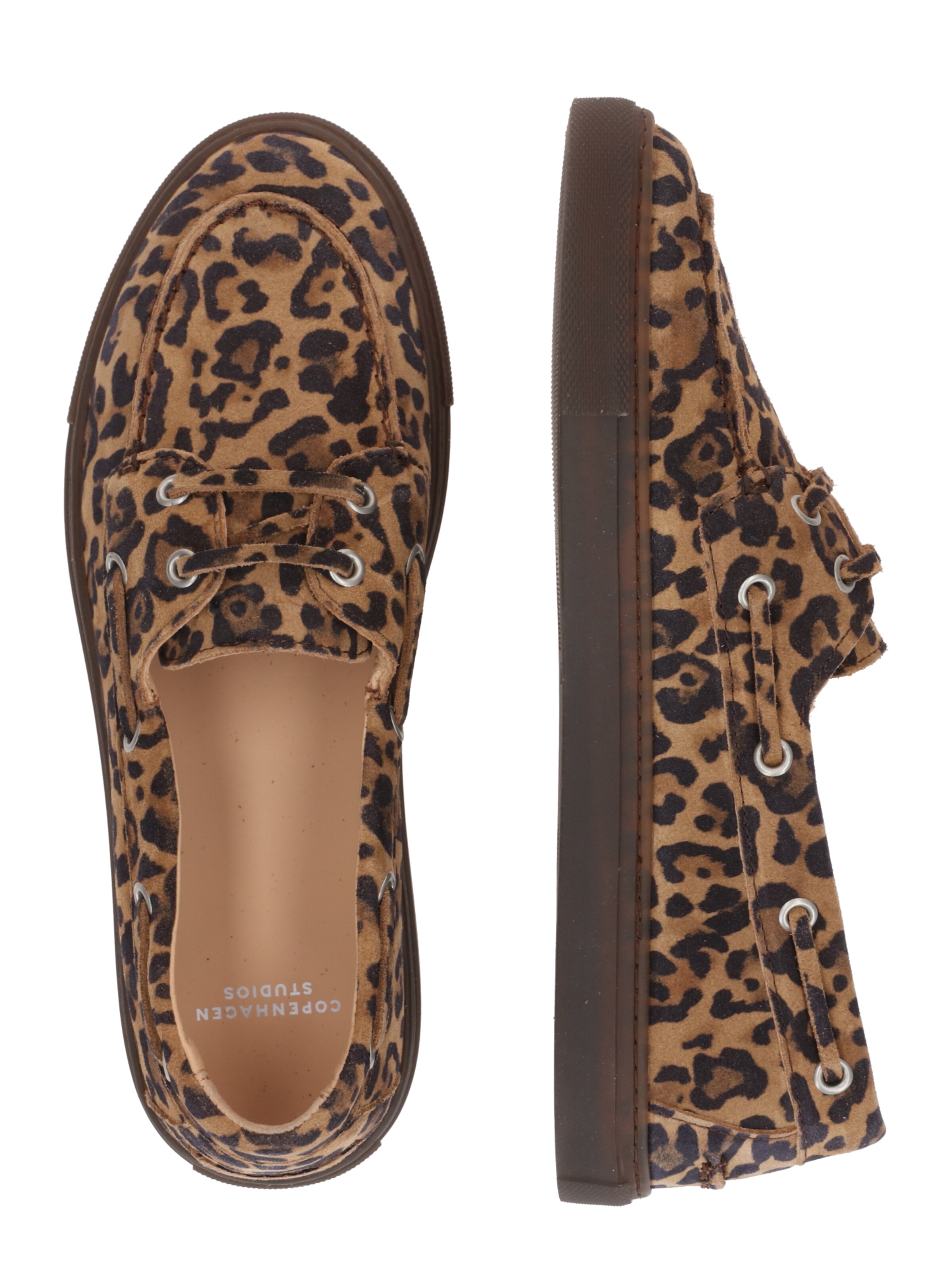 Copenhagen Studios Пантофи '160' в кафяво