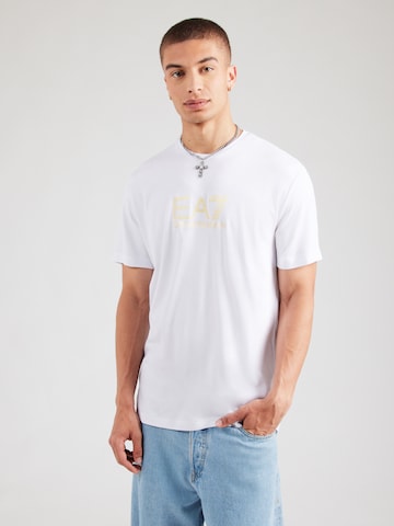 EA7 Emporio Armani Koszulka w kolorze biały: przód
