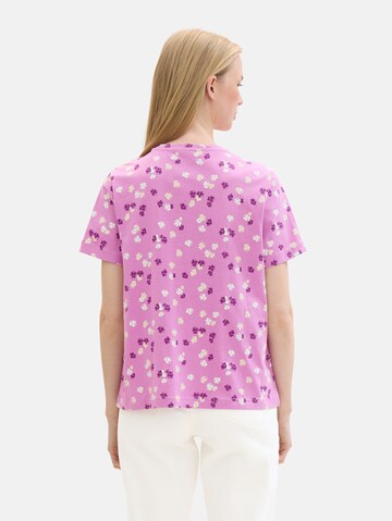 TOM TAILOR T-Shirt in Lila