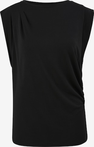 T-shirt s.Oliver BLACK LABEL en noir : devant