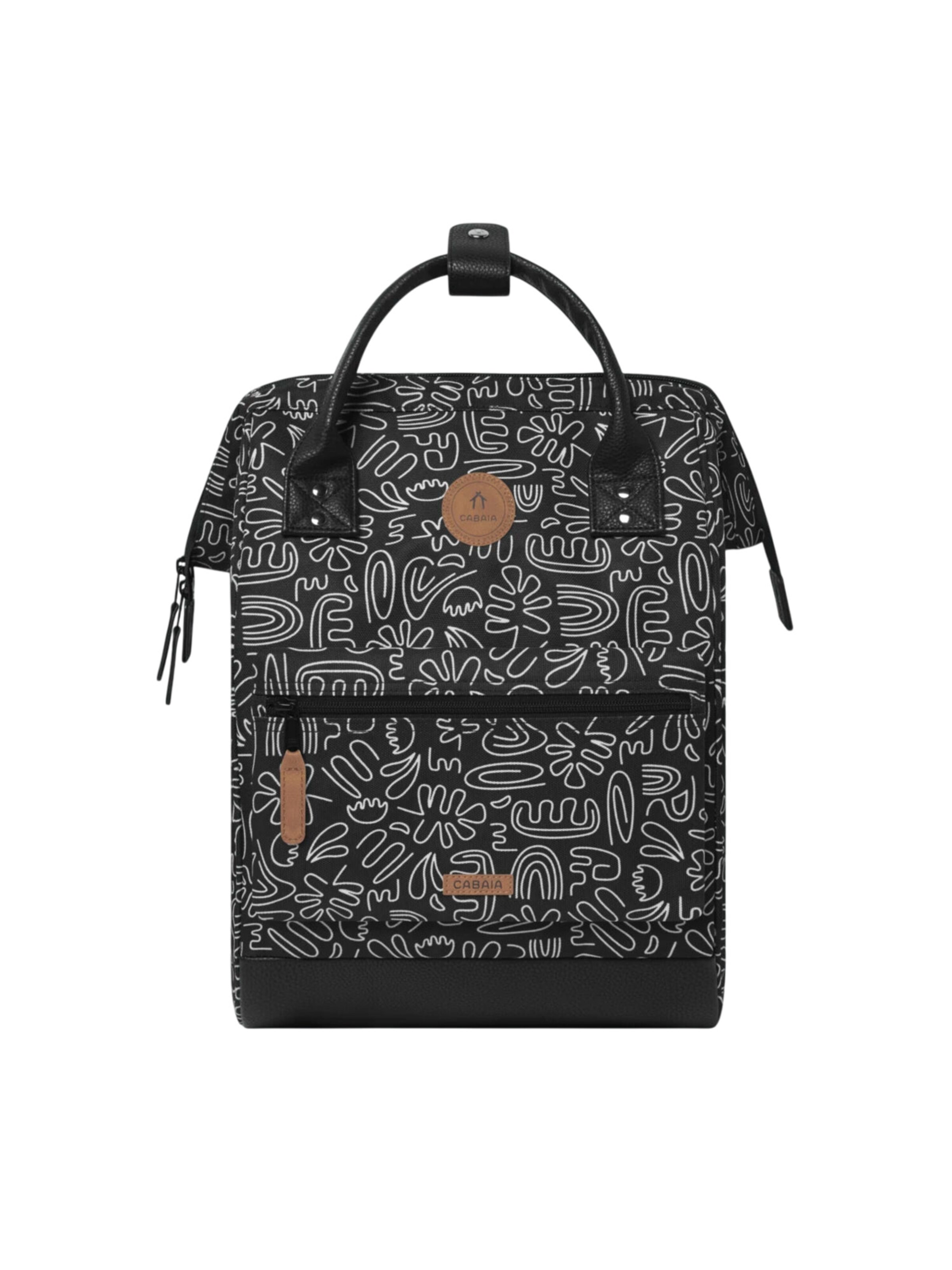 Cabaia Rucksack 'Amiens M' in Schwarz