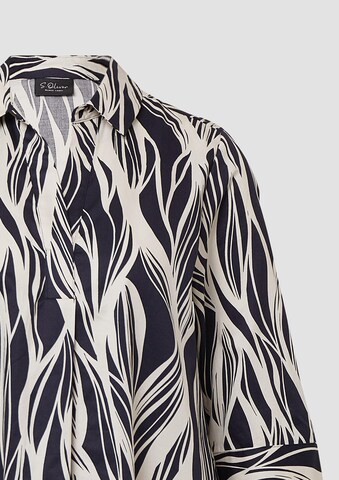 s.Oliver BLACK LABEL Blousejurk in Blauw