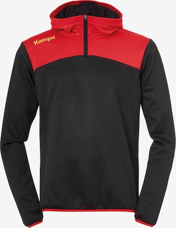 KEMPA Athletic Sweatshirt in Black: front