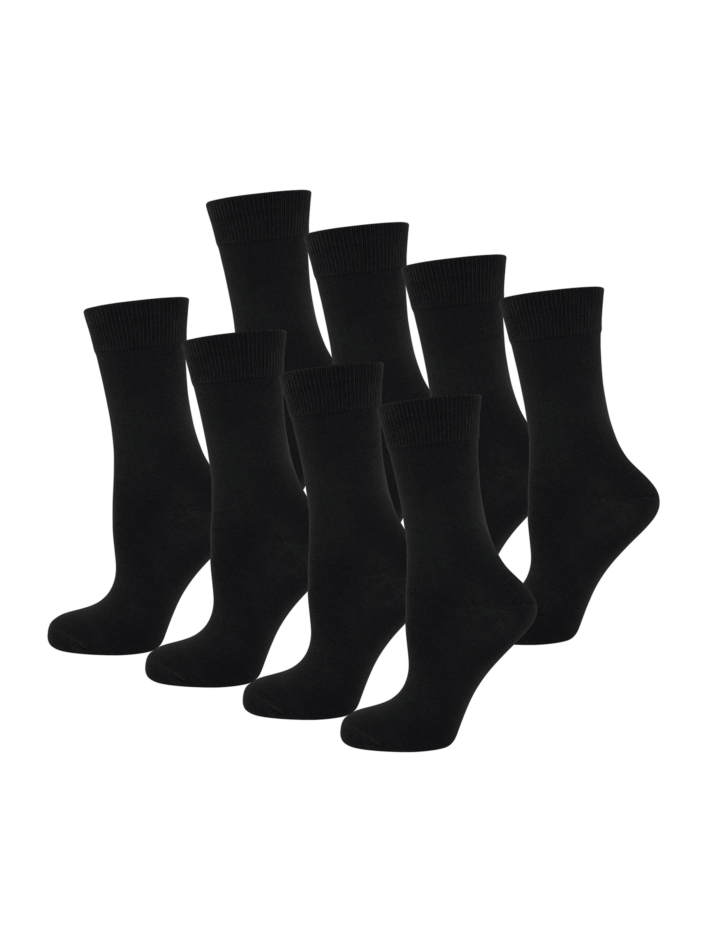 Nur Die Socks in Black: front