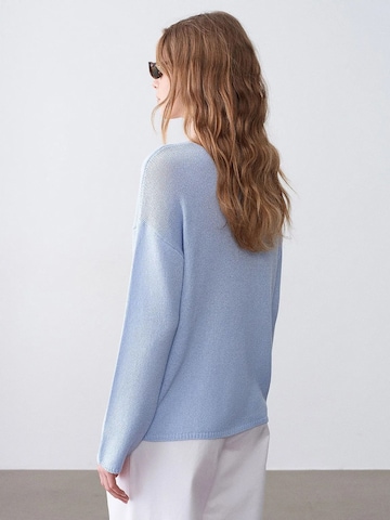 Dilvin Sweater 'Pullover' in Blue