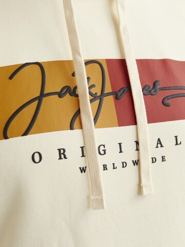 Sweat-shirt 'JORFrederiksberg' Jack & Jones Plus en blanc