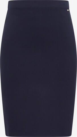 DreiMaster Klassik Skirt 'Naemi' in Blue: front