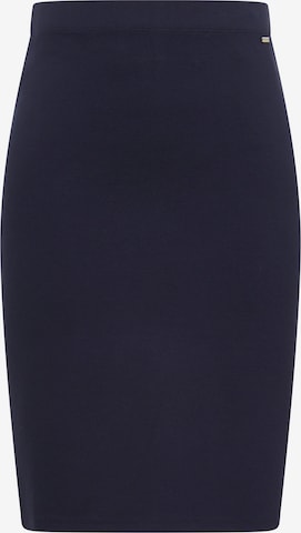 DreiMaster Klassik Skirt 'Naemi' in Blue: front