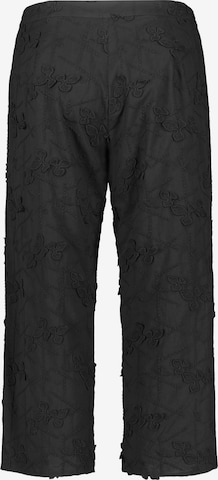 Wide Leg Pantalon TAIFUN en noir