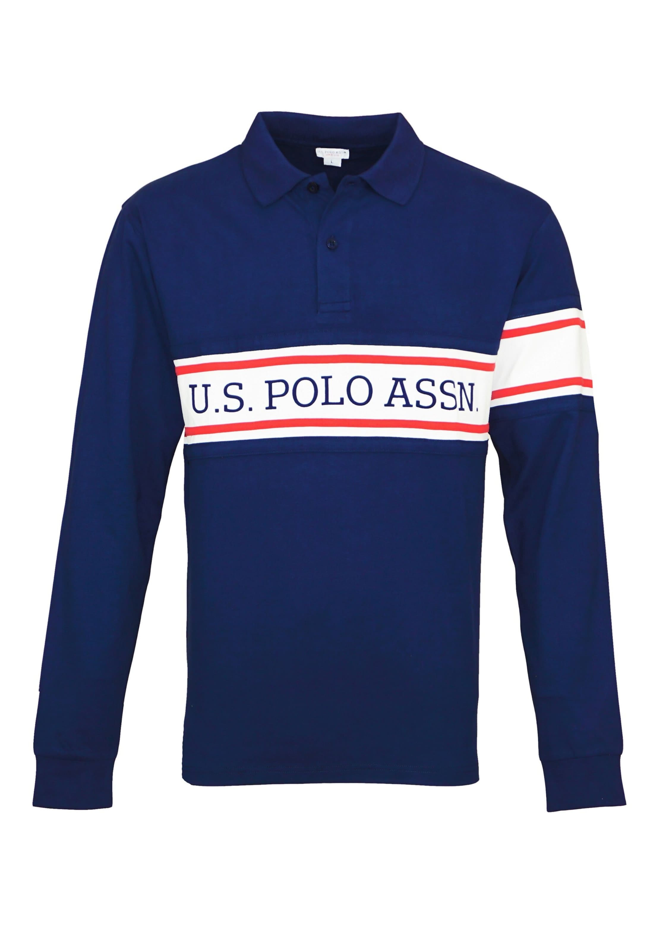 U.S. POLO ASSN. Футболка в Синий: спереди