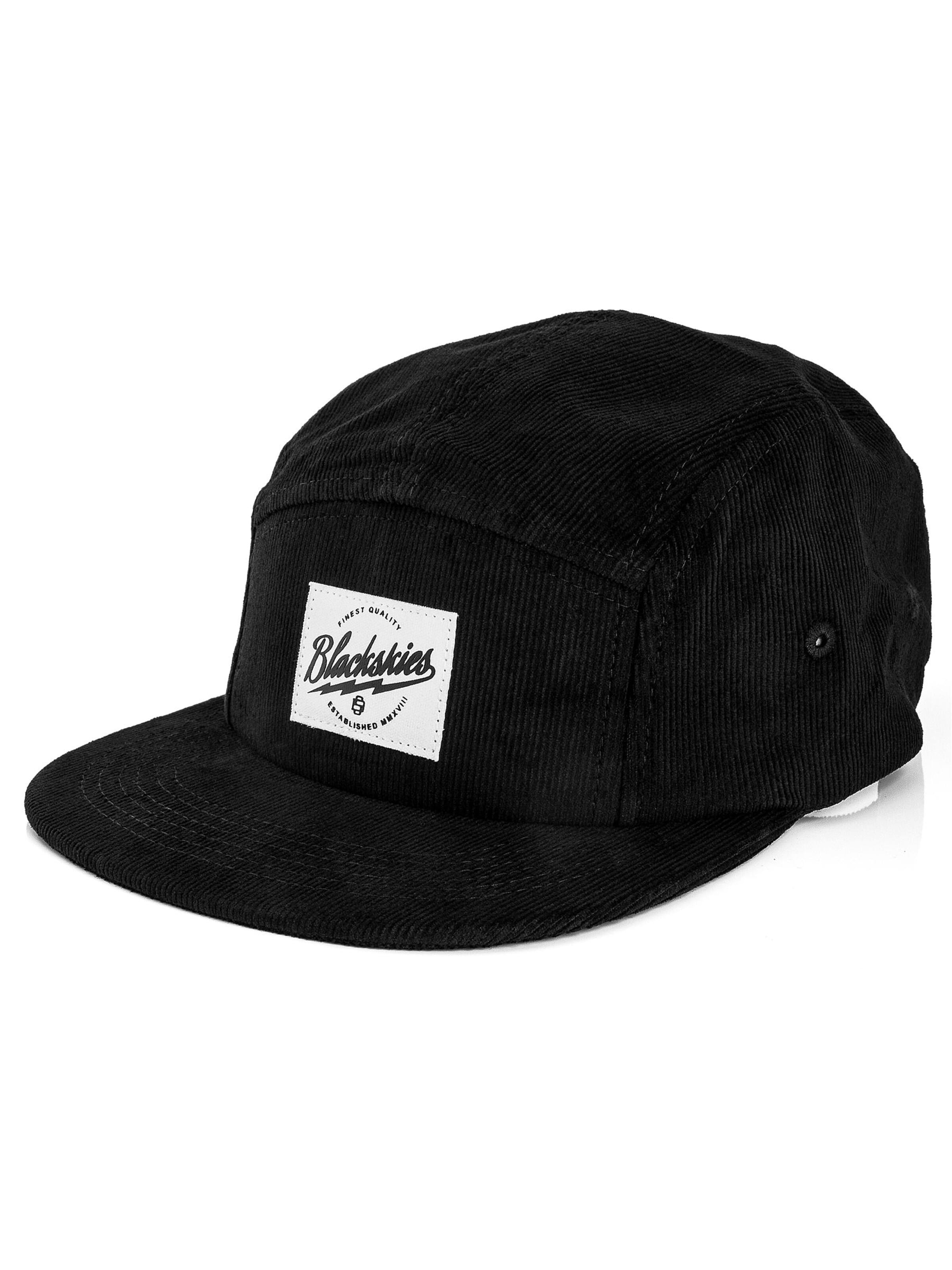 Blackskies Cap 'Fenrir'‌‌‌‌‌‌‌‌ in Schwarz: Vorderseite