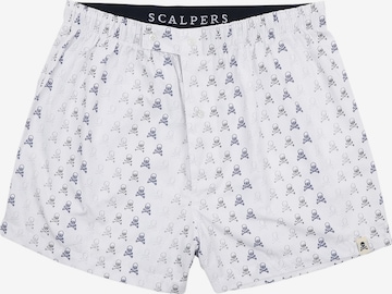 Scalpers Boxer shorts in White: front