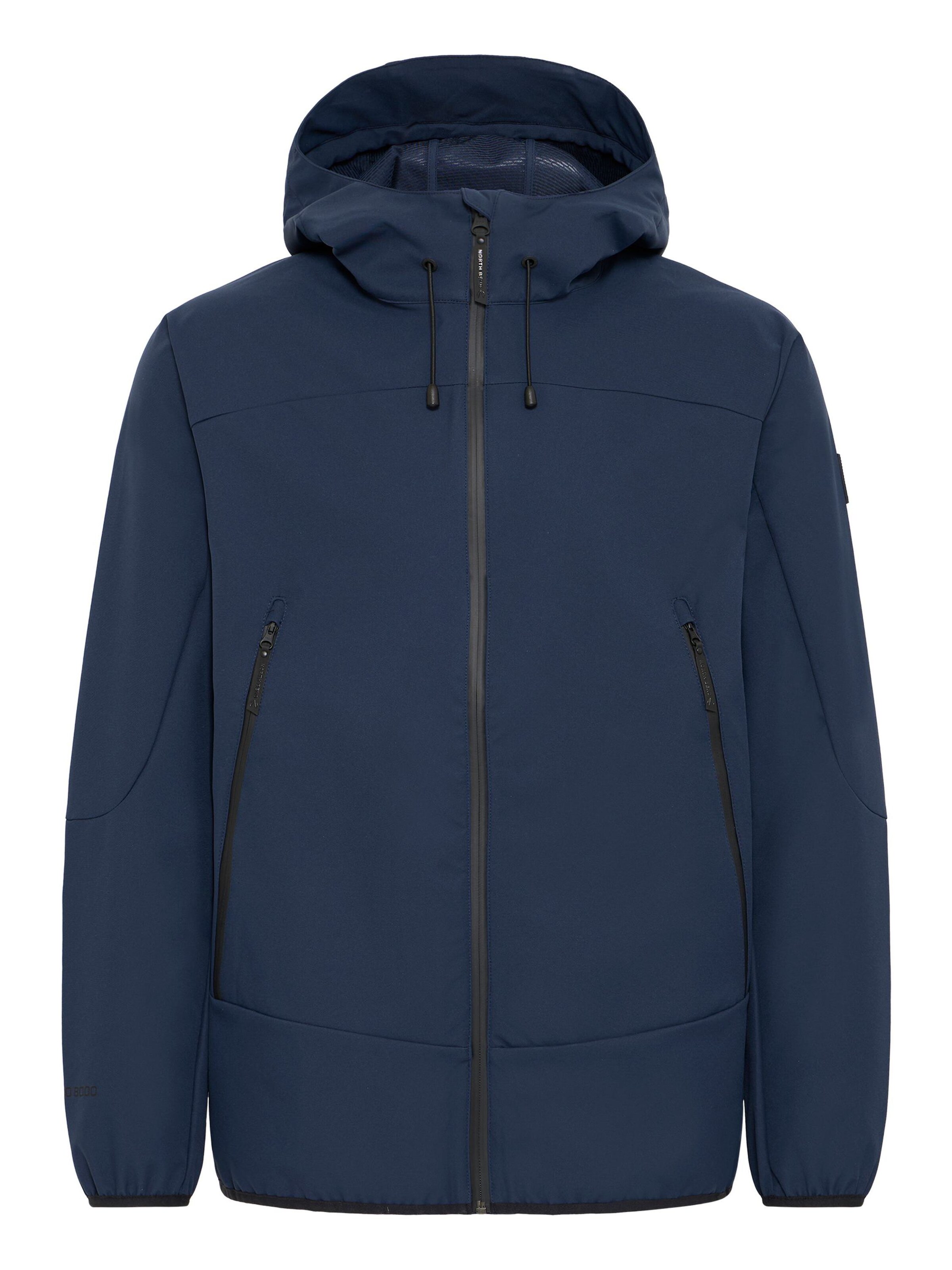 North Bend - Casaco funcionais 'Rosslyn' em azul: frente