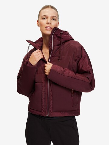 ESPRIT Athletic Jacket in Red: front