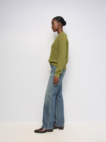 Salsa Jeans Trui in Groen