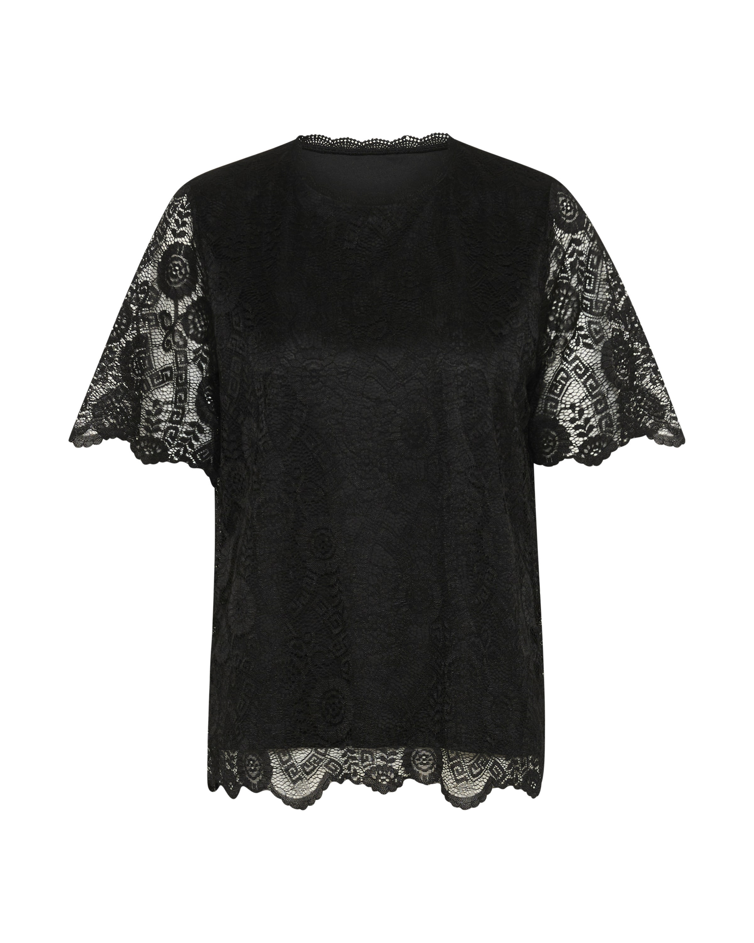 CULTURE Bluse 'CUKali' in Schwarz: Vorderseite
