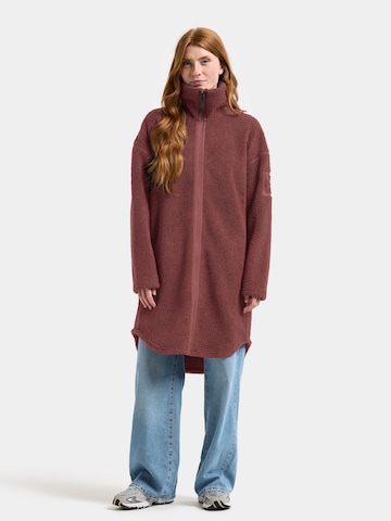 Didriksons Between-seasons coat in Red