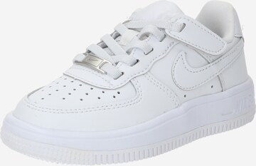 Nike Sportswear - Sapatilhas 'Force 1' em branco: frente