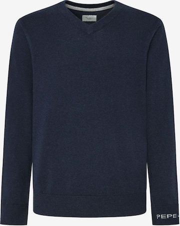 Pull-over Pepe Jeans en bleu : devant