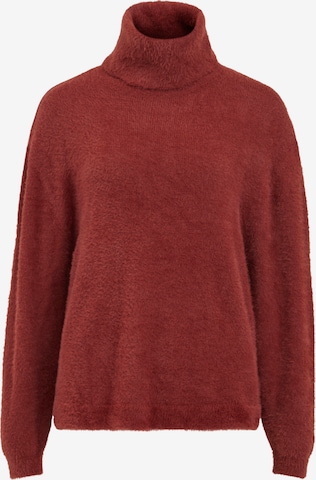 VILA Sweter 'Lajuli' w kolorze czerwony: przód