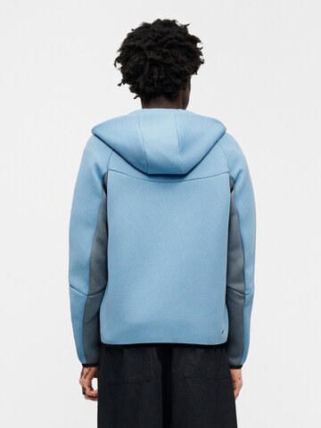 Nike Sportswear Mikina 'Tech Fleece' – modrá