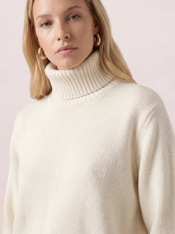 noar studios Pullover in Weiß