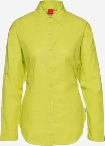 HUGO Red Blouse ' Ezrya ' in Yellow: front