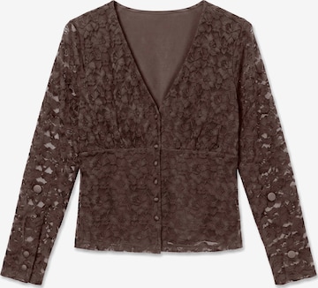 VERO MODA - Blusa 'VMDea' en marrón: frente