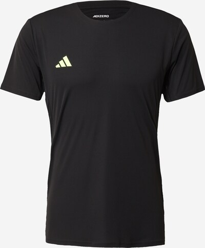 ADIDAS PERFORMANCE Funktionsshirt 'Adizero Essentials' in neongrün / schwarz, Produktansicht