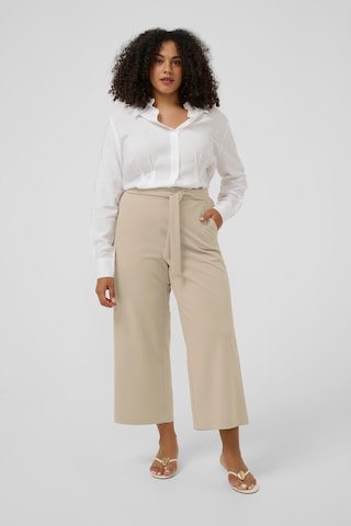 KAFFE CURVE - Loosefit Pantalón 'KCPheolo' en gris