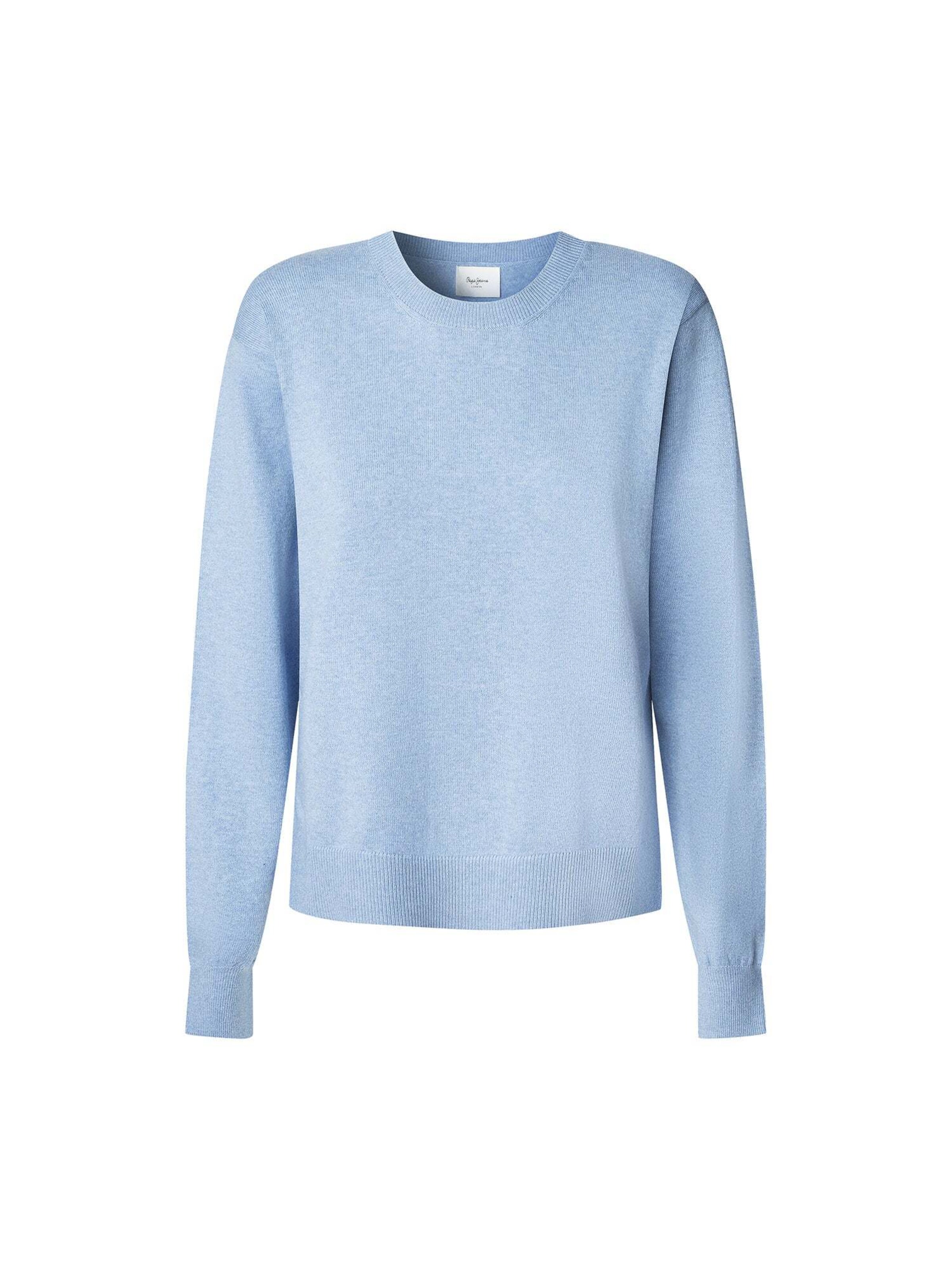 Pepe Jeans Trui 'Coraline' in Blauw: voorkant