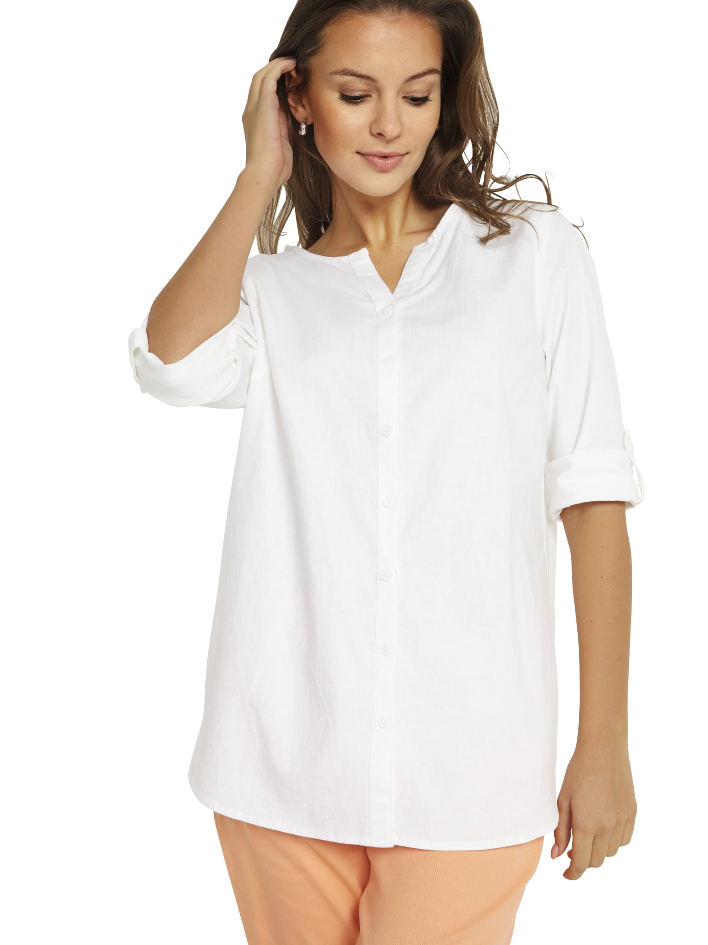 bonprix Blouse in Wit: voorkant
