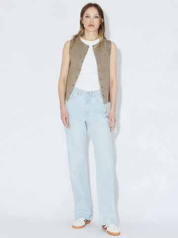 Dr. Denim Regular Jeans 'Echo High Straight' in Blauw