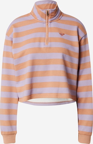 ROXY Sweatshirt 'CAREFREE VIBE' in Braun: predná strana