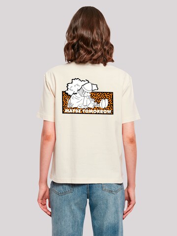 T-shirt 'Heroes of Childhood Pinocchio Maybe Tomorrow' F4NT4STIC en beige