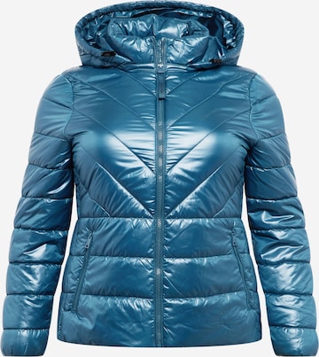 Calvin Klein Curve Between-Season Jacket in Blue: front