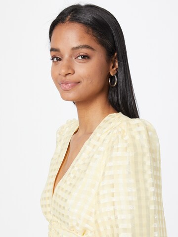 Gina Tricot Blouse 'Simone' in Yellow