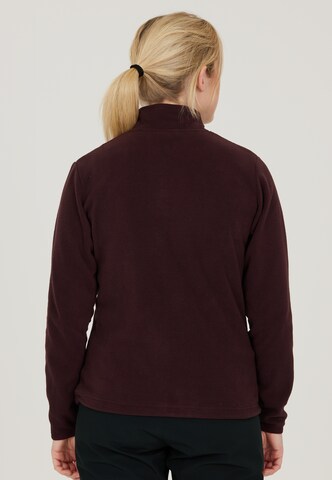 Whistler Athletic Fleece Jacket 'Cocoon' in Red