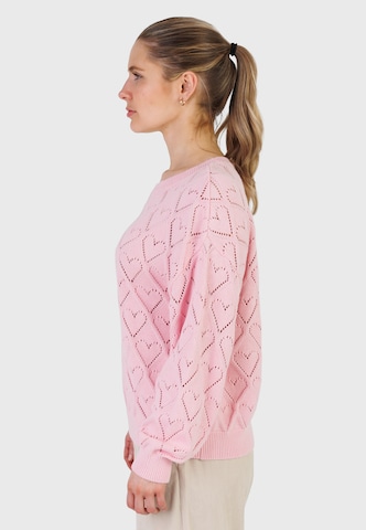 Kleinigkeit Trui 'Love is all around' in Roze