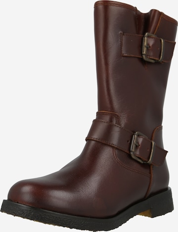 Ca'Shott Boots 'CASFREJA' in Bruin: voorkant