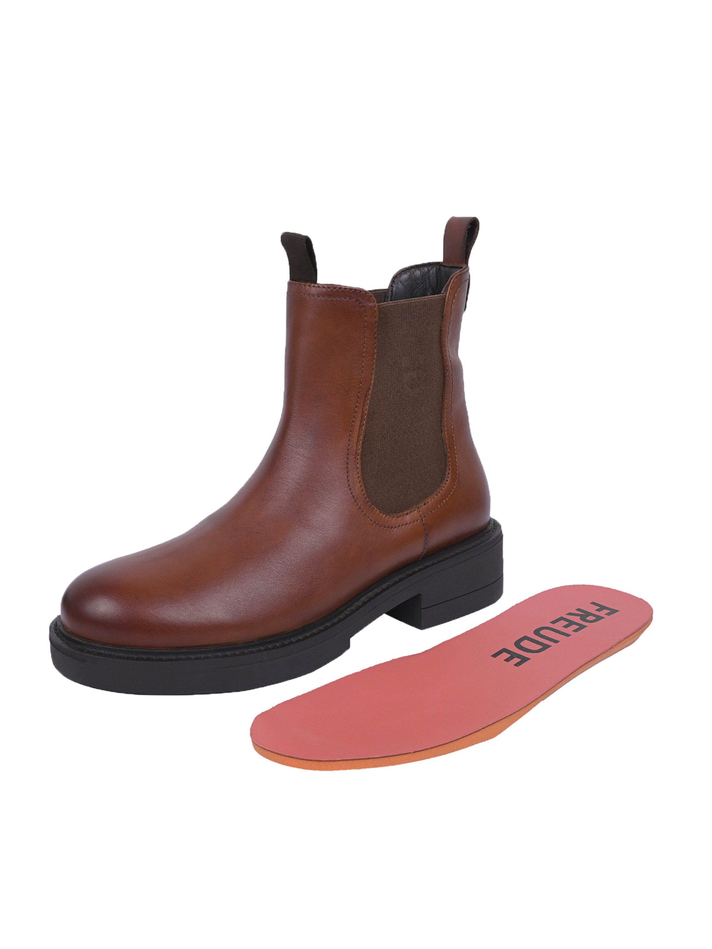 FREUDE Chelsea boots 'Bianda' in Bruin
