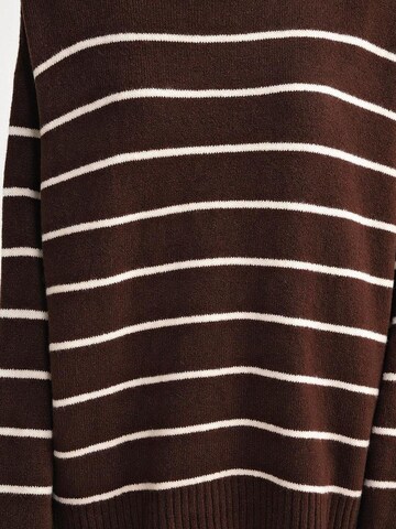 MixRay Kampsun 'Pullover', värv pruun
