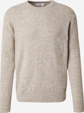 smėlio DAN FOX APPAREL Megztinis 'William': priekis