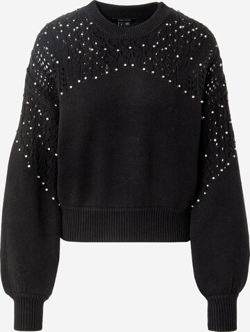 Pull-over Karen Millen en noir : devant