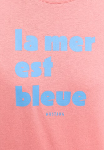MUSTANG Shirt 'Floris' in Pink