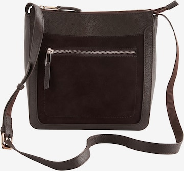 Borsa messenger di Next in marrone: frontale