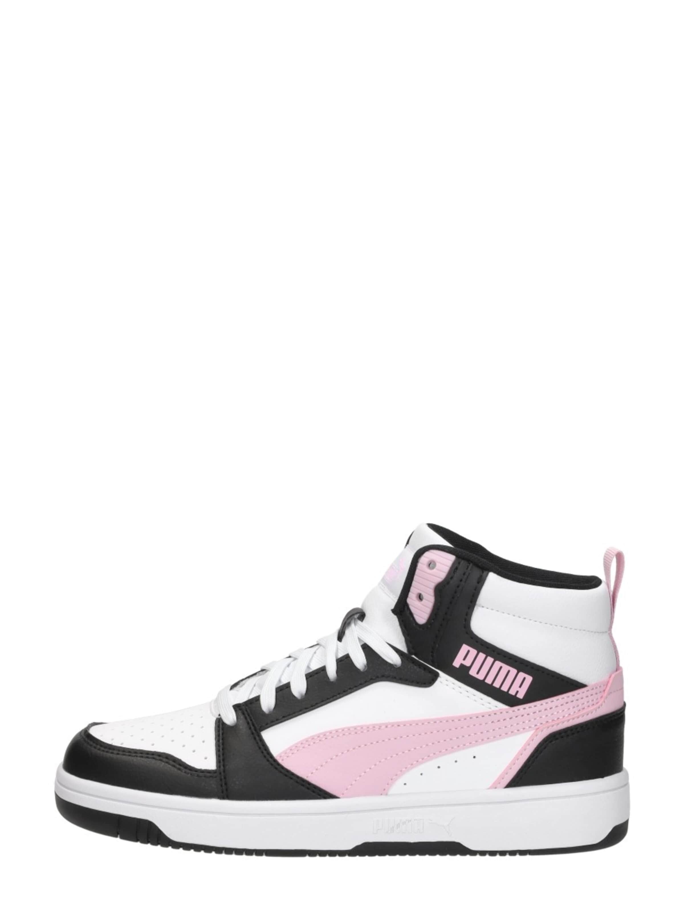PUMA Sneakers hoog 'Rebound V6' in Zwart: voorkant