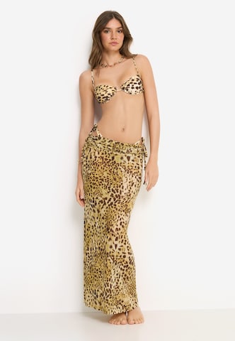 smėlio LSCN by LASCANA Sijonas