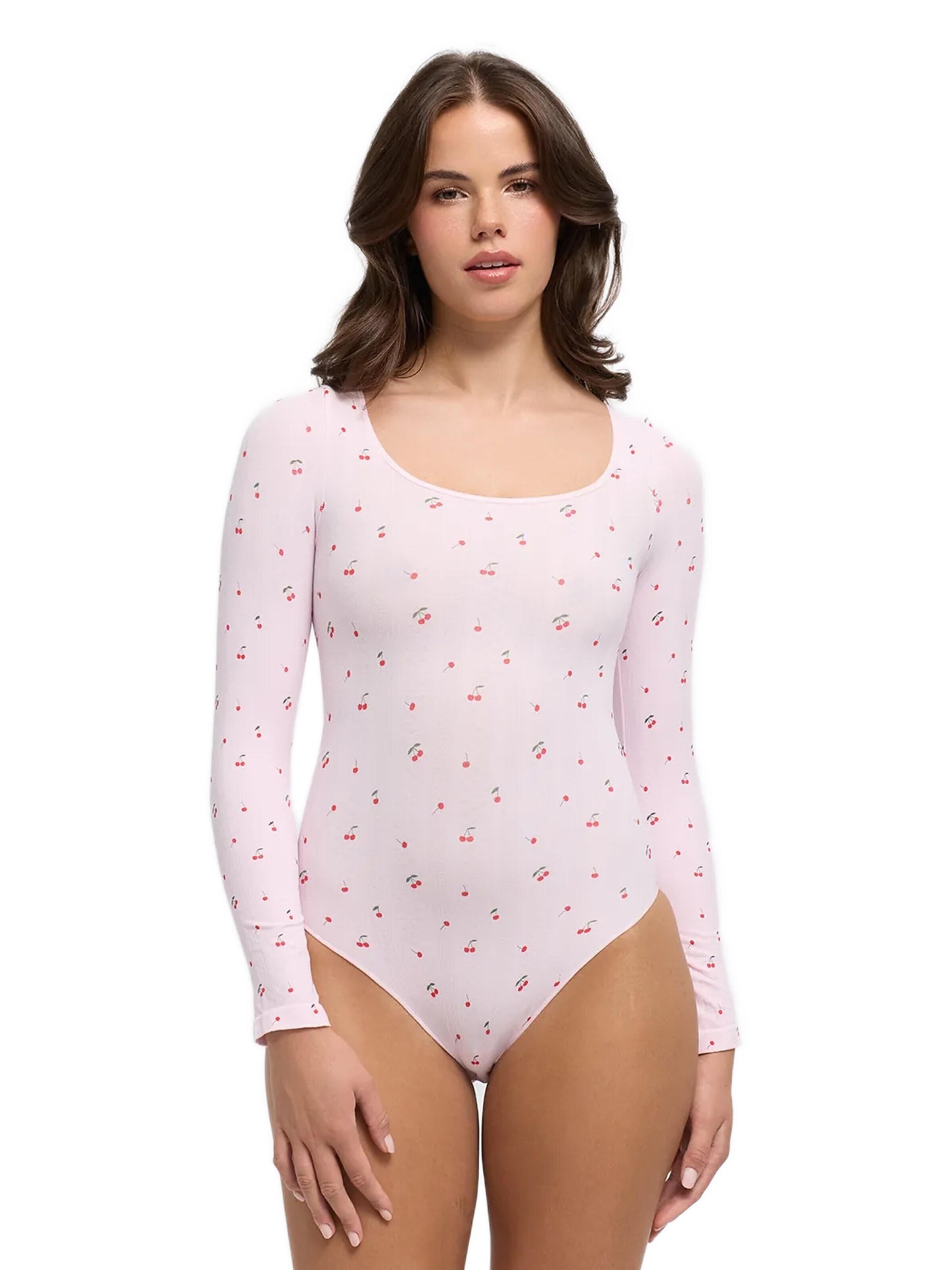 Body modellante 'Longsleeve Bodysuit Sculpting Shapewear with Briefs' di cfab in rosa