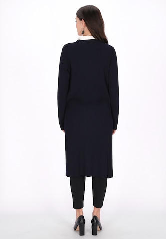 usha BLACK LABEL Gebreid vest in Blauw